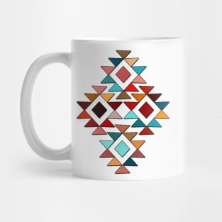 Golden Diamond Pattern (Aztec Inspired) Mug